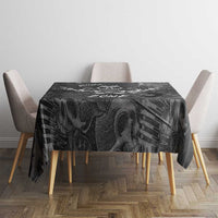 Live Love Rock Skull Tablecloth Retro Grunge Style - Wonder Print Shop