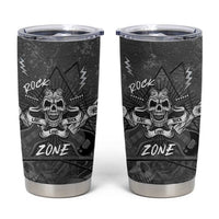 Live Love Rock Skull Tumbler Cup Retro Grunge Style - Wonder Print Shop