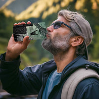 Electric Guitar Skull 4 in 1 Can Cooler Tumbler Lets Rock - Wonder Print Shop