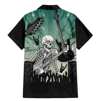 Electric Guitar Skull Family Matching Mermaid Dress and Hawaiian Shirt Lets Rock - Wonder Print Shop