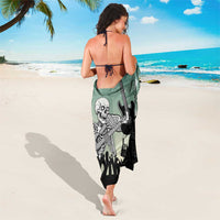 Electric Guitar Skull Sarong Lets Rock - Wonder Print Shop
