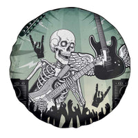 Electric Guitar Skull Spare Tire Cover Lets Rock - Wonder Print Shop