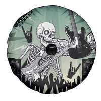 Electric Guitar Skull Spare Tire Cover Lets Rock - Wonder Print Shop
