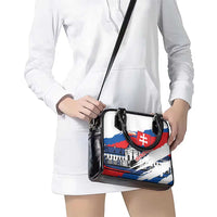 Slovakia Constitution Day Shoulder Handbag Slovensko Grassalkovich Palace With Coat Of Arms