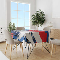 Slovakia Constitution Day Tablecloth Slovensko Grassalkovich Palace With Coat Of Arms - Wonder Print Shop