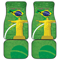 Personalized Brazil Independence Day Car Mats Brasil Map Christ The Redeemer 7 De Setembro - Wonder Print Shop