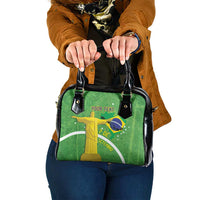 Personalized Brazil Independence Day Shoulder Handbag Brasil Map Christ The Redeemer 7 De Setembro