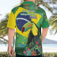 Feliz Dia Da Indepencencia Brazil Hawaiian Shirt Brasil Toucan Tropical Vibes - Wonder Print Shop
