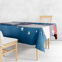 Personalized USA Rowing Tablecloth 2024 United States Flag Curve Style - Wonder Print Shop