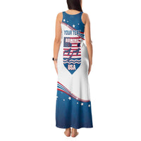 Personalized USA Rowing Tank Maxi Dress 2024 United States Flag Curve Style - Wonder Print Shop