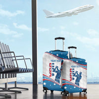 Personalized USA Golf Luggage Cover 2024 United States Flag Curve Style - Wonder Print Shop