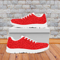 Custom Iran Football Sneakers Go Team Melli Leopard Pattern - Wonder Print Shop