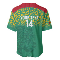 Custom Guyana Football Baseball Jersey Go Golden Jaguars Green Version - Wonder Print Shop