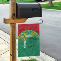 Custom Guyana Football Garden Flag Go Golden Jaguars Green Version - Wonder Print Shop