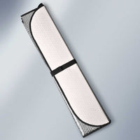 Trinidad And Tobago Christmas Auto Sun Shade Scarlet Ibis Wild Poinsettia Watercolor - Wonder Print Shop