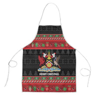 Trinidad And Tobago Christmas Apron Merry Xmas Coat Of Arms - Wonder Print Shop