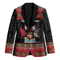 Trinidad And Tobago Christmas Blazer Merry Xmas Coat Of Arms - Wonder Print Shop