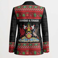 Trinidad And Tobago Christmas Blazer Merry Xmas Coat Of Arms - Wonder Print Shop