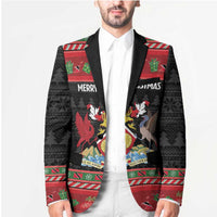 Trinidad And Tobago Christmas Blazer Merry Xmas Coat Of Arms - Wonder Print Shop