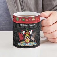 Trinidad And Tobago Christmas Ceramic Mug Merry Xmas Coat Of Arms - Wonder Print Shop