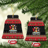 Trinidad And Tobago Christmas Ceramic Ornament Merry Xmas Coat Of Arms - Wonder Print Shop