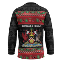 Trinidad And Tobago Christmas Hockey Jersey Merry Xmas Coat Of Arms - Wonder Print Shop