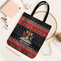 Trinidad And Tobago Christmas Tote Bag Merry Xmas Coat Of Arms - Wonder Print Shop