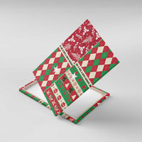 St Kitts & Nevis Cricket Christmas Canvas Wall Art Merry Xmas Patriots - Wonder Print Shop