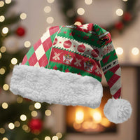 Personalized St Kitts and Nevis Cricket Christmas Santa Hat Merry Xmas Patriots - Wonder Print Shop