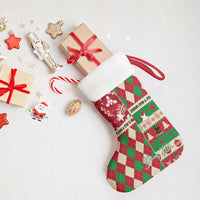 Personalized St Kitts and Nevis Cricket Christmas Stocking Merry Xmas Patriots - Wonder Print Shop