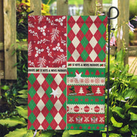 St Kitts & Nevis Cricket Christmas Garden Flag Merry Xmas Patriots - Wonder Print Shop