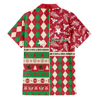 Personalized St Kitts & Nevis Cricket Christmas Hawaiian Shirt Merry Xmas Patriots - Wonder Print Shop