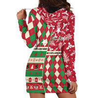 Personalized St Kitts & Nevis Cricket Christmas Hoodie Dress Merry Xmas Patriots - Wonder Print Shop