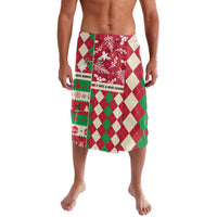 Personalized St Kitts & Nevis Cricket Christmas Lavalava Merry Xmas Patriots - Wonder Print Shop