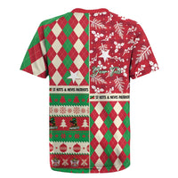 Personalized St Kitts & Nevis Cricket Christmas Rugby Jersey Merry Xmas Patriots - Wonder Print Shop