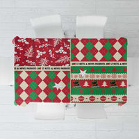 St Kitts & Nevis Cricket Christmas Tablecloth Merry Xmas Patriots - Wonder Print Shop