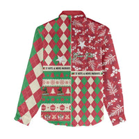 Personalized St Kitts & Nevis Cricket Christmas Women Casual Shirt Merry Xmas Patriots - Wonder Print Shop