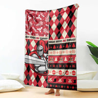 Trinbago Cricket Christmas Blanket Merry Xmas Knight Riders - Wonder Print Shop