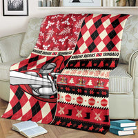 Trinbago Cricket Christmas Blanket Merry Xmas Knight Riders - Wonder Print Shop
