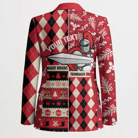 Personalized Trinbago Cricket Christmas Blazer Merry Xmas Knight Riders - Wonder Print Shop