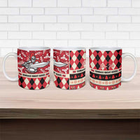 Personalized Trinbago Cricket Christmas Ceramic Mug Merry Xmas Knight Riders - Wonder Print Shop