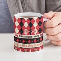 Personalized Trinbago Cricket Christmas Ceramic Mug Merry Xmas Knight Riders - Wonder Print Shop