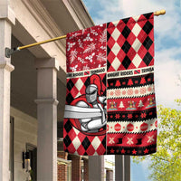 Trinbago Cricket Christmas Garden Flag Merry Xmas Knight Riders - Wonder Print Shop