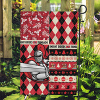 Trinbago Cricket Christmas Garden Flag Merry Xmas Knight Riders - Wonder Print Shop