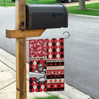 Trinbago Cricket Christmas Garden Flag Merry Xmas Knight Riders - Wonder Print Shop