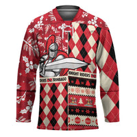 Personalized Trinbago Cricket Christmas Hockey Jersey Merry Xmas Knight Riders - Wonder Print Shop