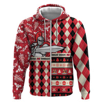 Personalized Trinbago Cricket Christmas Hoodie Merry Xmas Knight Riders - Wonder Print Shop