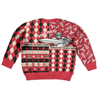 Personalized Trinbago Cricket Christmas Kid Ugly Christmas Sweater Merry Xmas Knight Riders - Wonder Print Shop