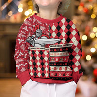 Personalized Trinbago Cricket Christmas Kid Ugly Christmas Sweater Merry Xmas Knight Riders - Wonder Print Shop