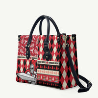 Trinbago Cricket Christmas Leather Bag Merry Xmas Knight Riders - Wonder Print Shop